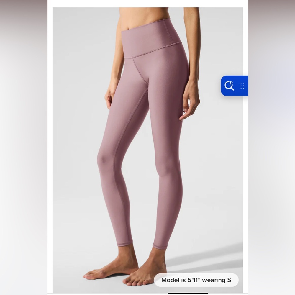 ALO Yoga Mauve Sports Bra and leggings both included